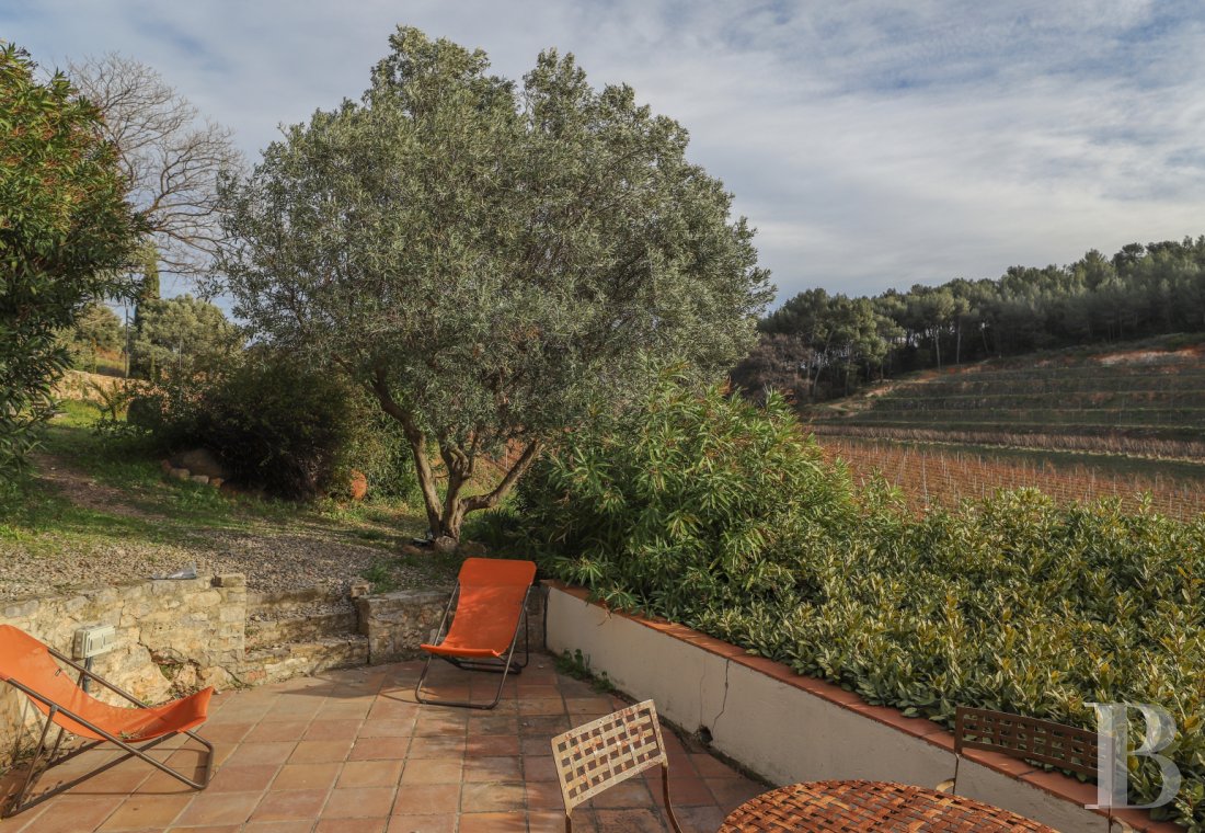 An 18th century bastide surrounded by vineyards and olive trees on the heights of Ollioules in the Var - photo  n°5